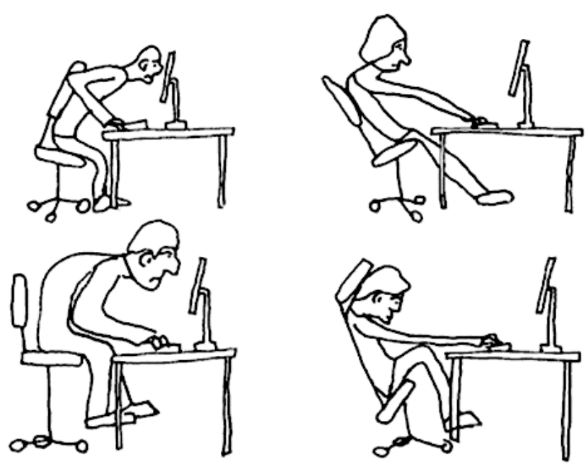 Your furniture shapes your posture!